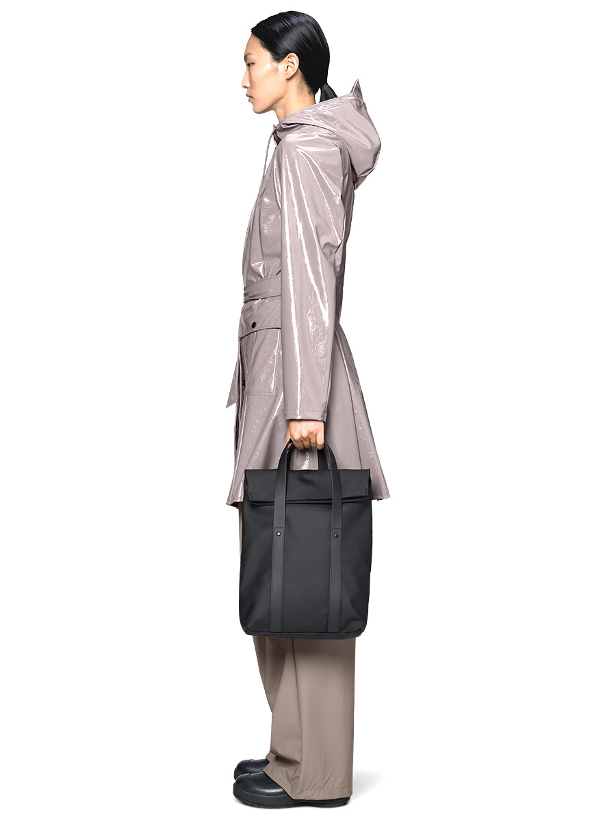 2-Way Tote Backpack Mini - Black