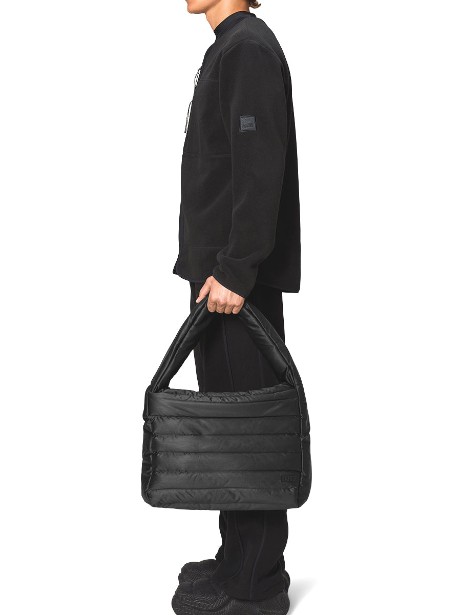 Bator Puffer Tote - Black