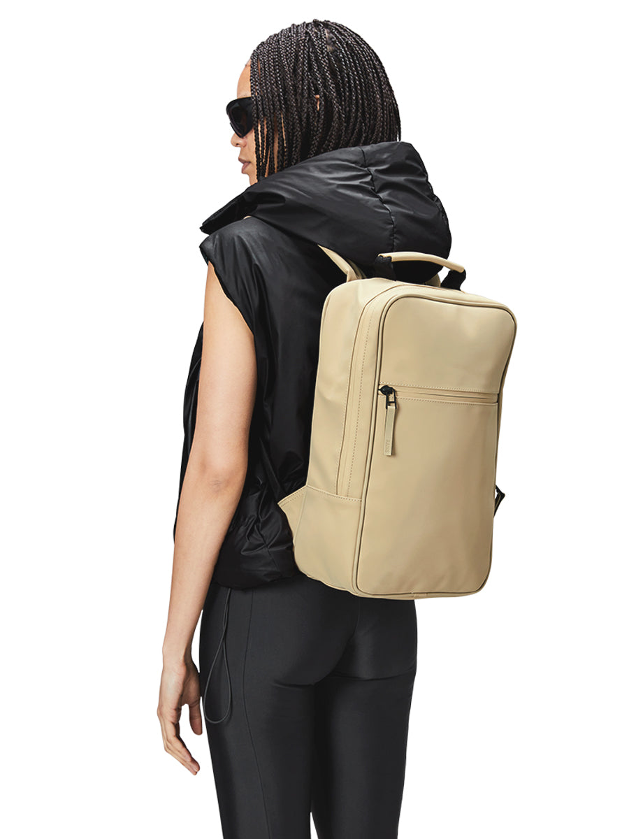 Book Backpack - Sand