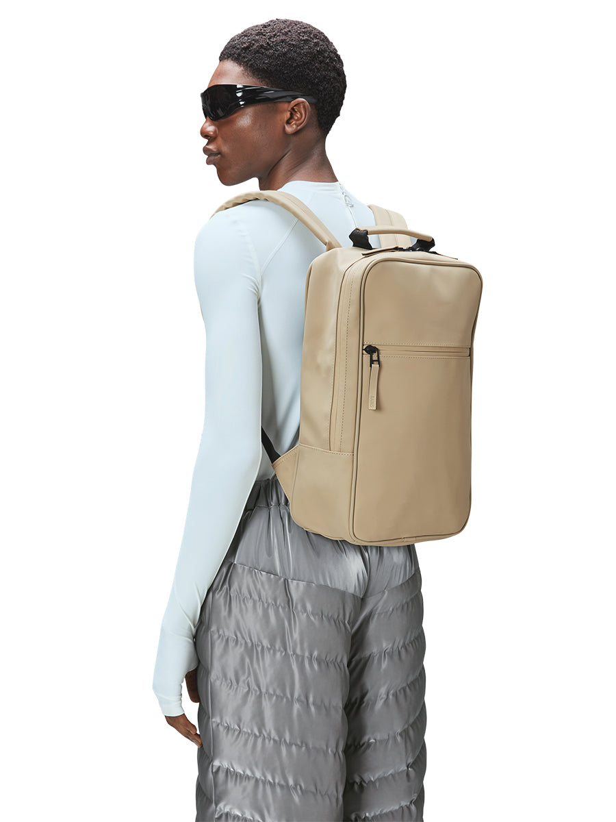 Book Backpack - Sand