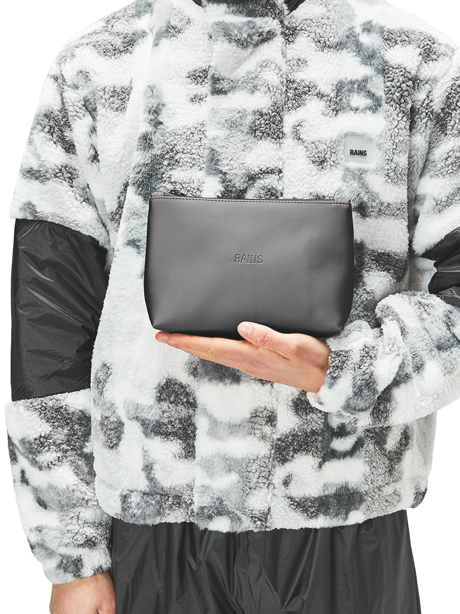 Cosmetic Bag - Metallic Grey
