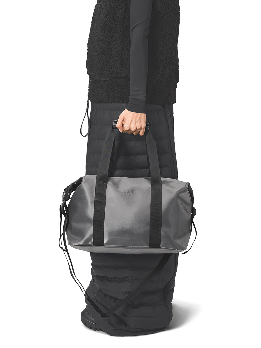 Hilo Weekend Bag Small - Metallic Grey