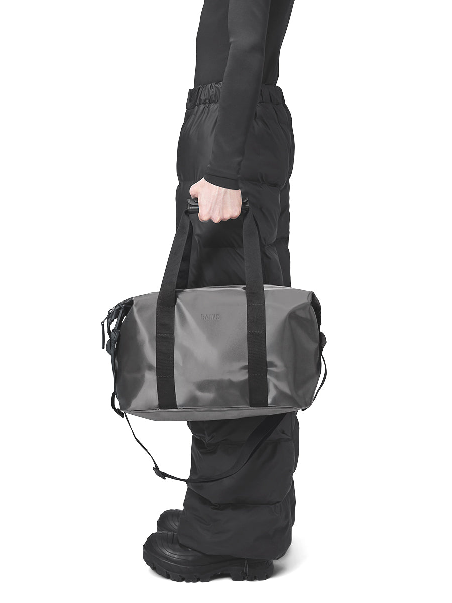 Hilo Weekend Bag Small - Metallic Grey