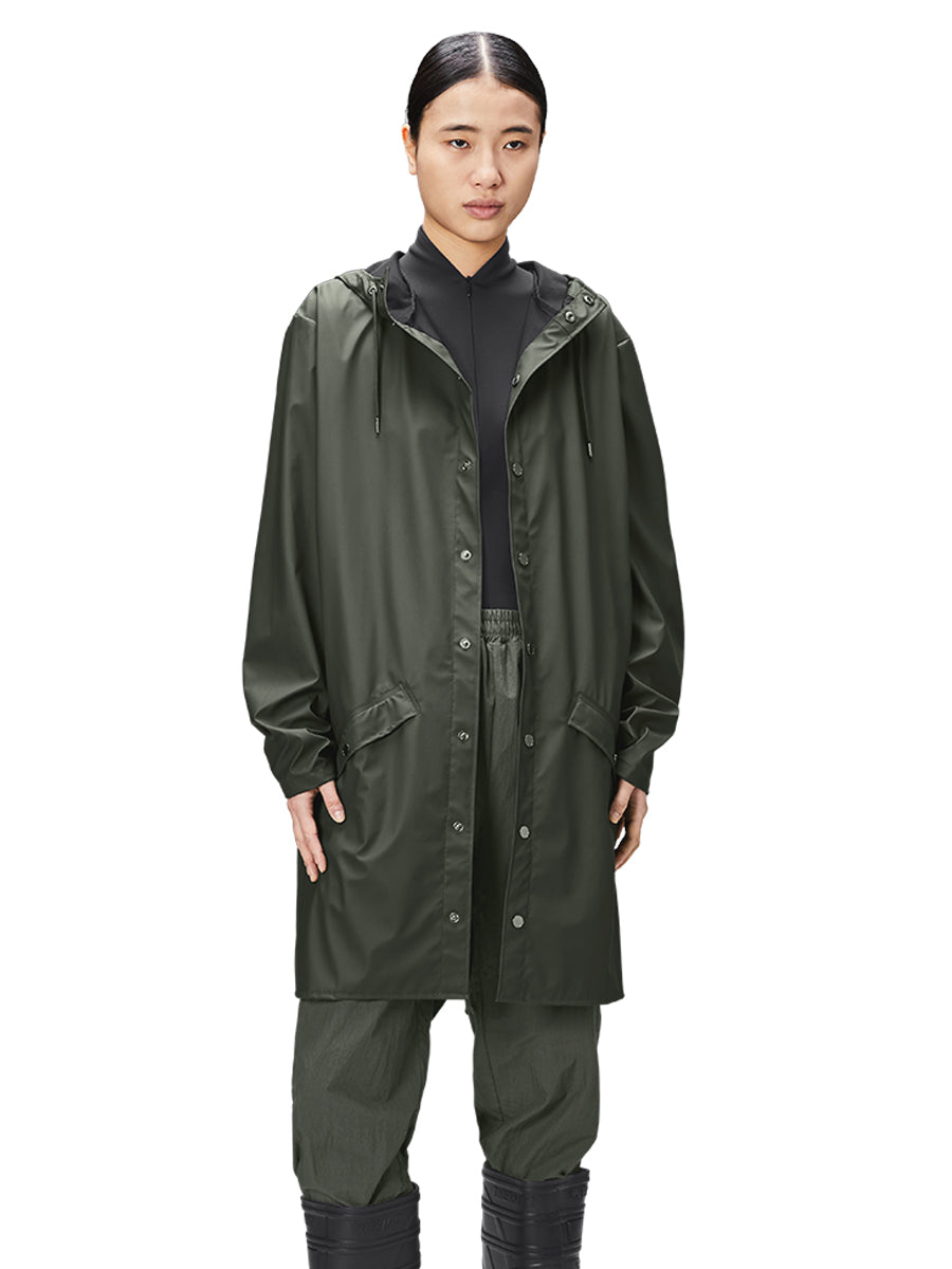 Unisex Long Jacket - Green