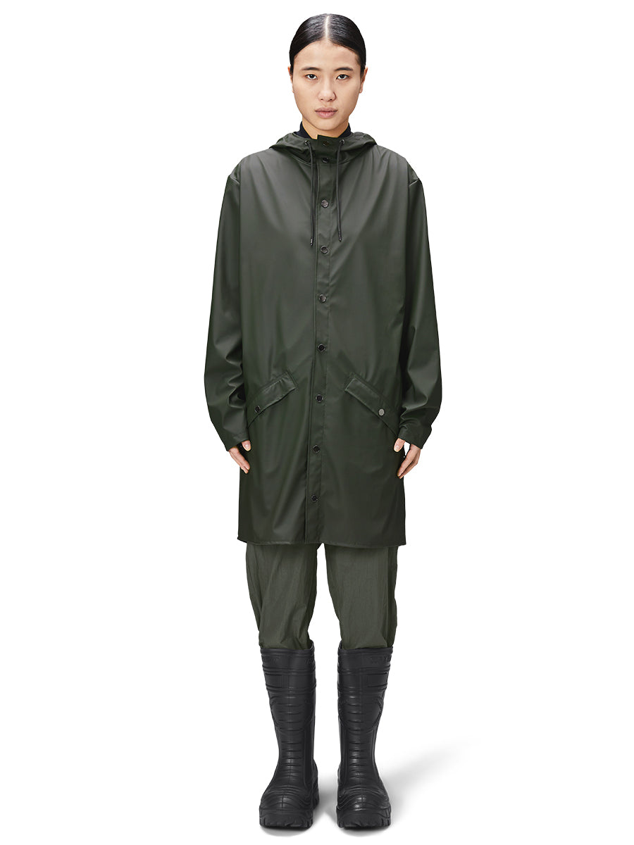 Unisex Long Jacket - Green