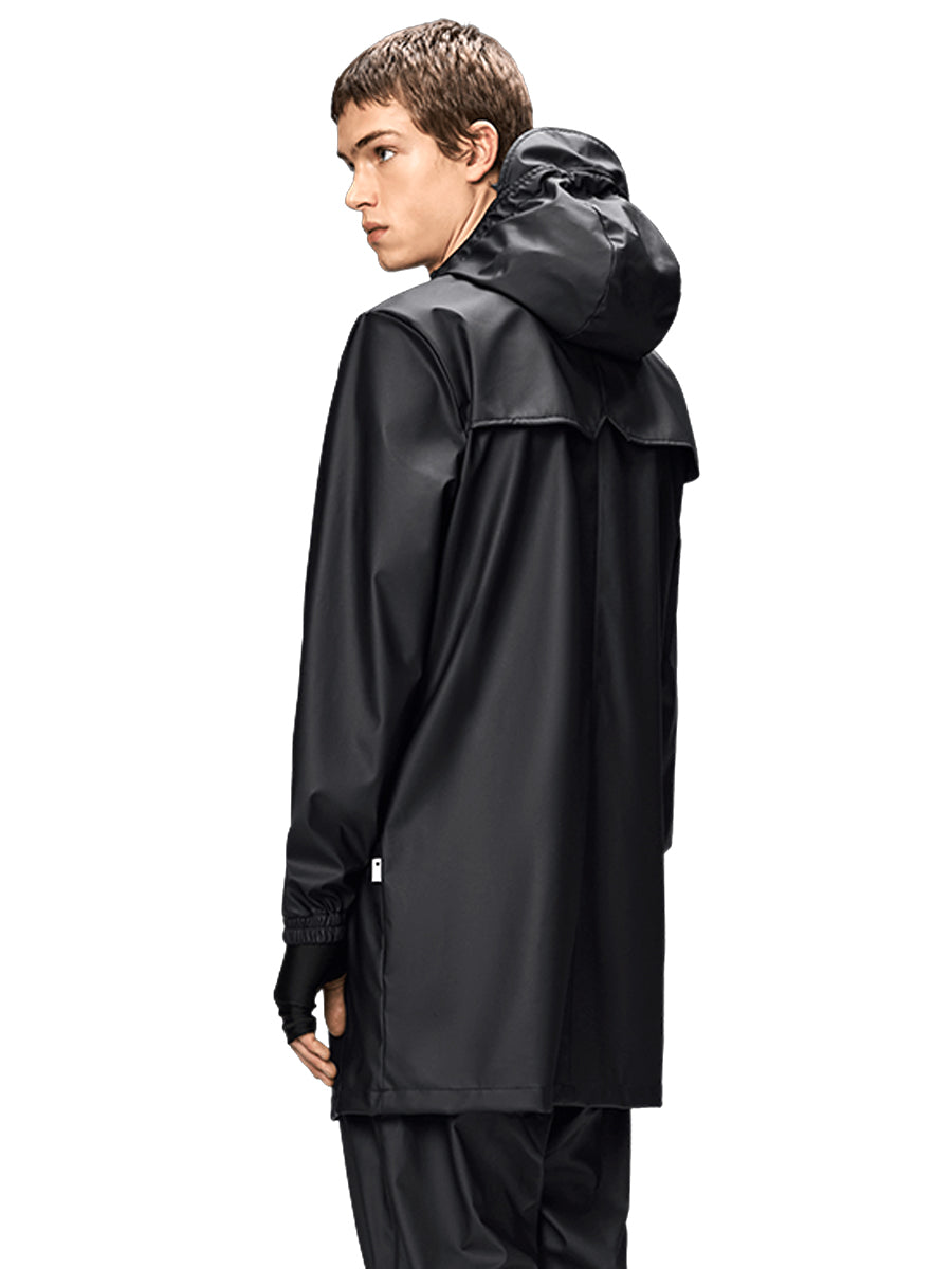 Long Storm Breaker Jacket - Black