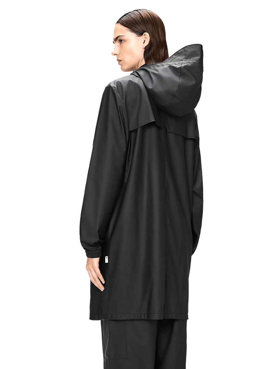Long Storm Breaker Jacket - Black