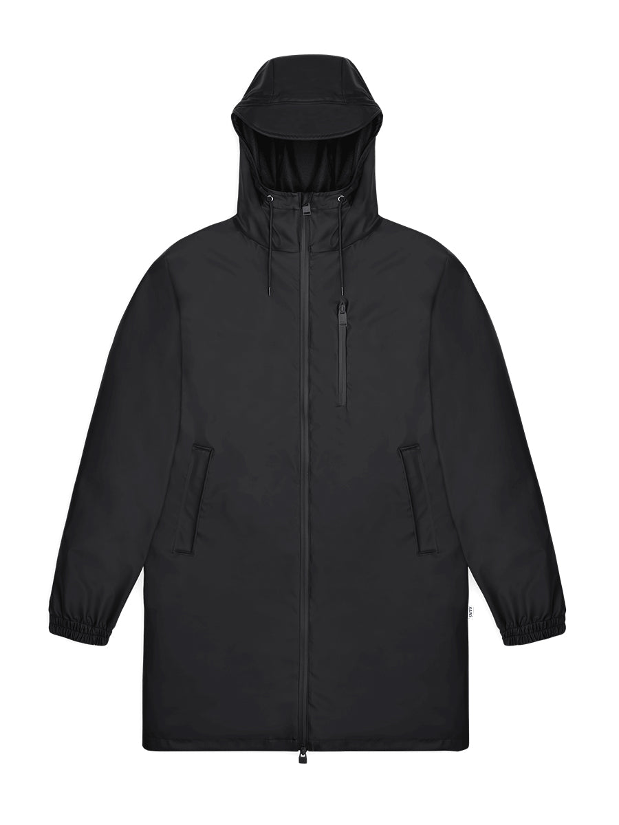 Long Storm Breaker Jacket - Black
