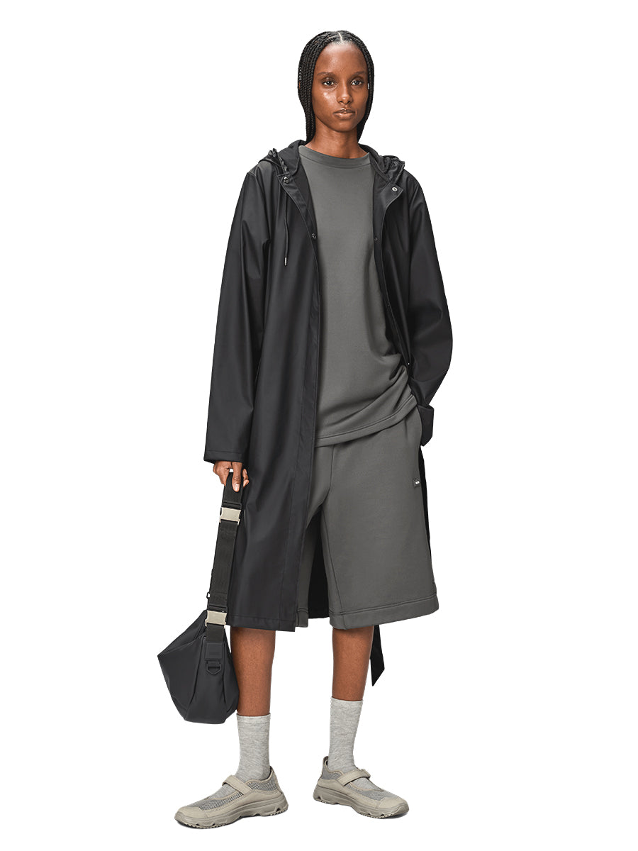 A-Line Longer Jacket - Black