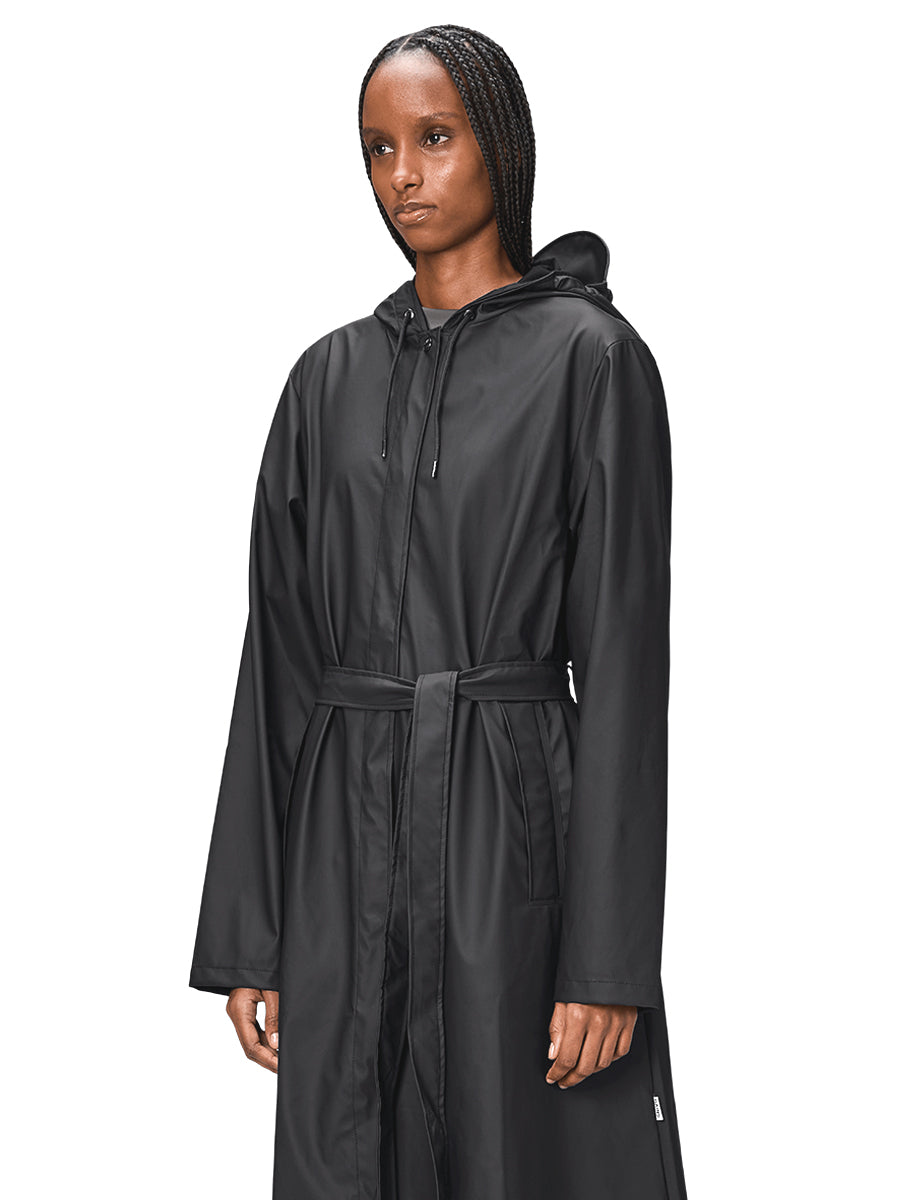 A-Line Longer Jacket - Black