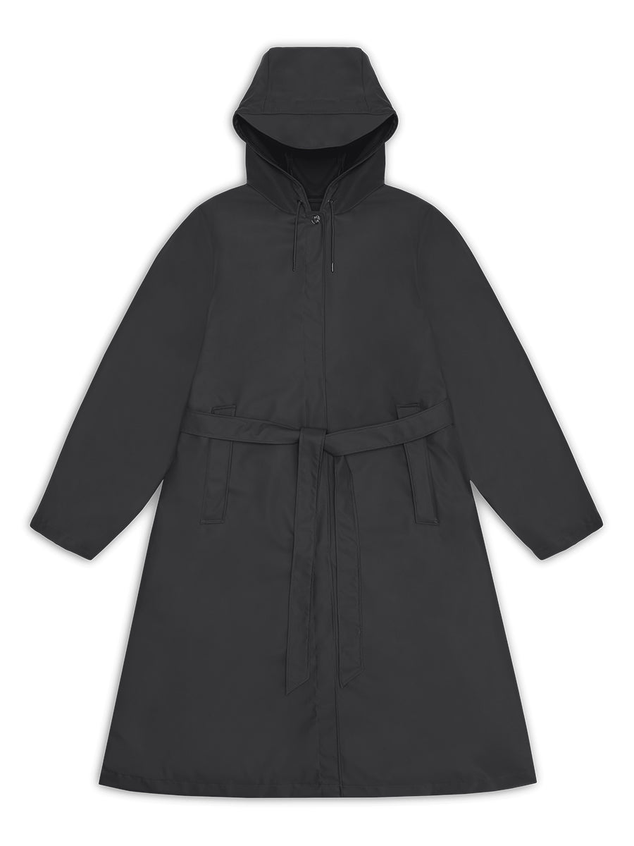 A-Line Longer Jacket - Black