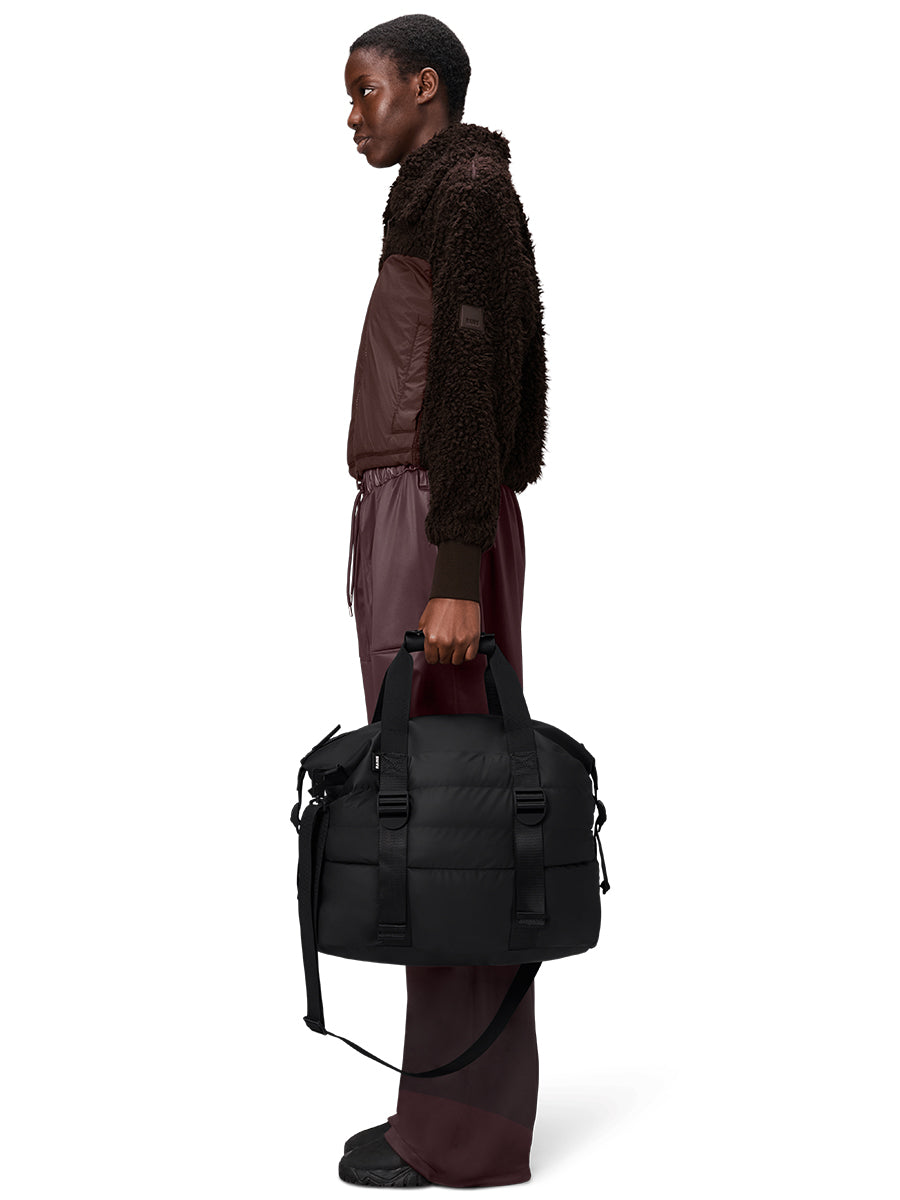 Puffer Mix Weekend Bag Small - Black