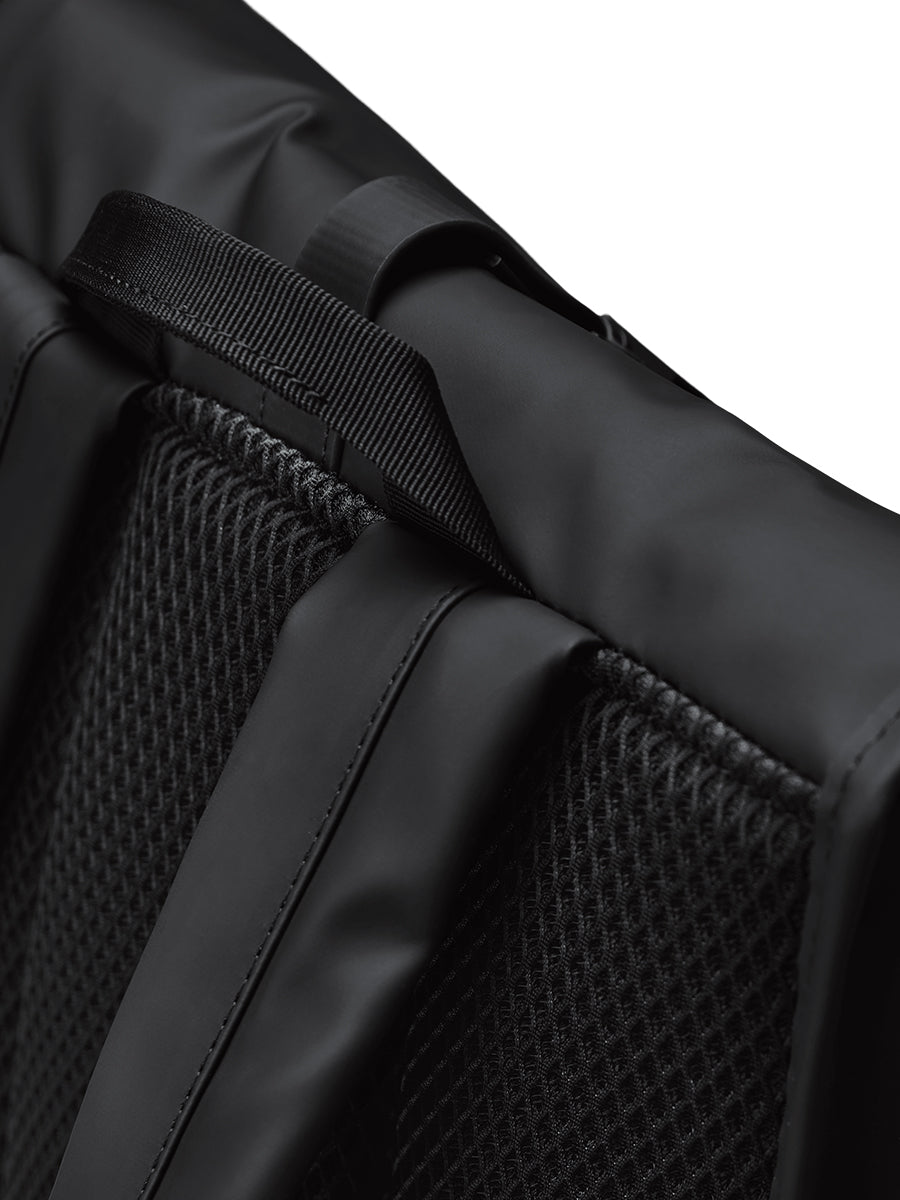 Roll Top Rucksack - Black
