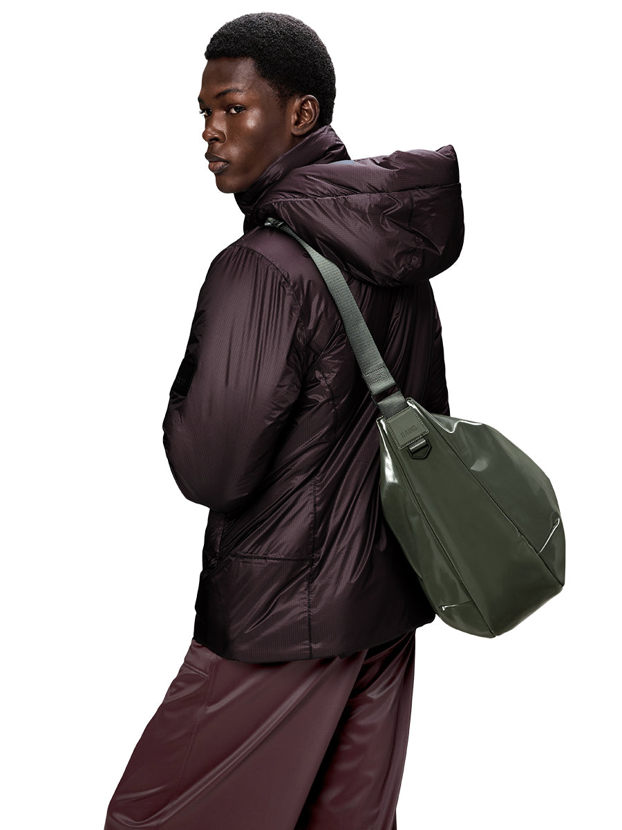 Valera Shoulder Bag Large - Swamp