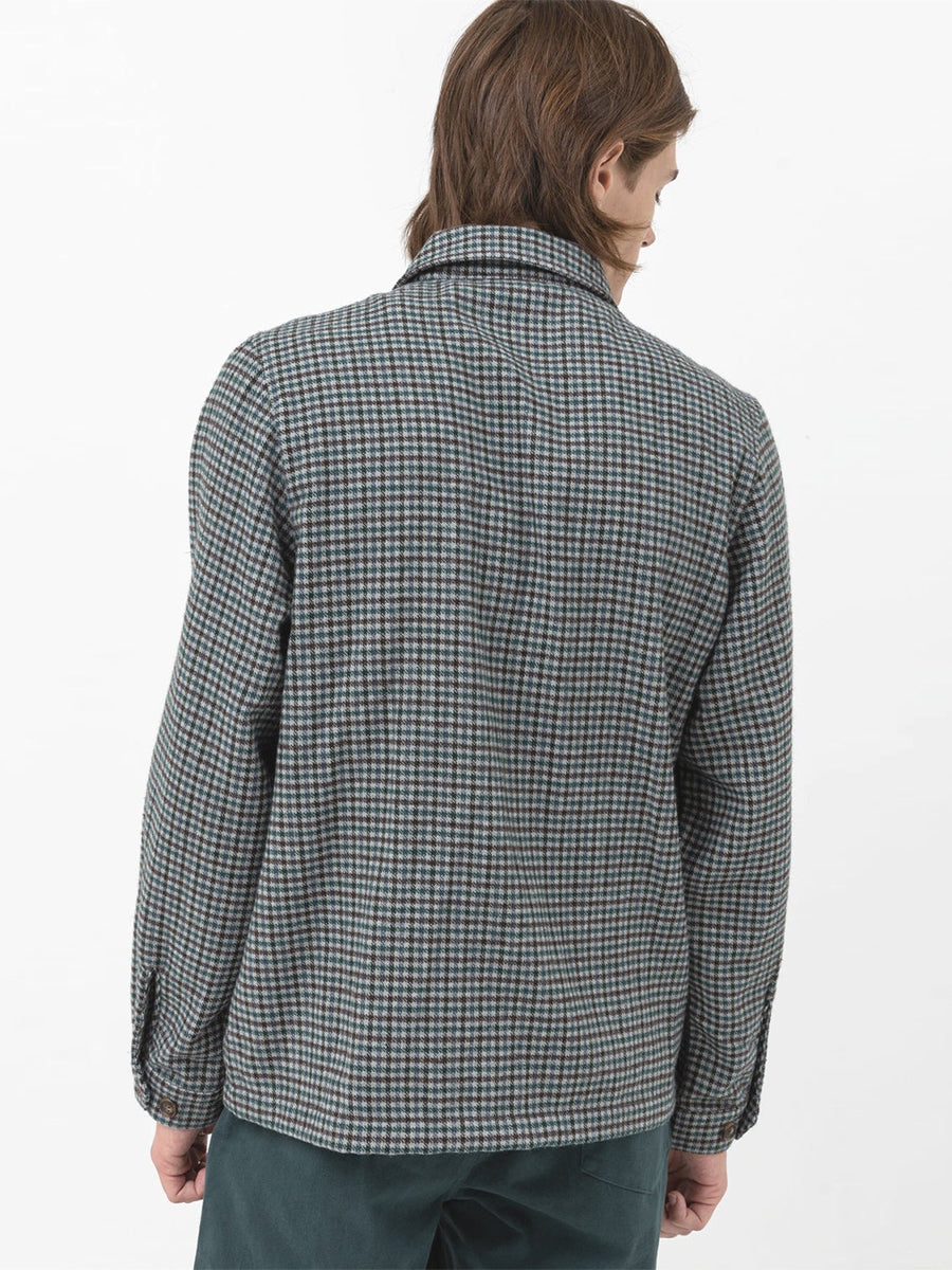 Check Overshirt - Pacific