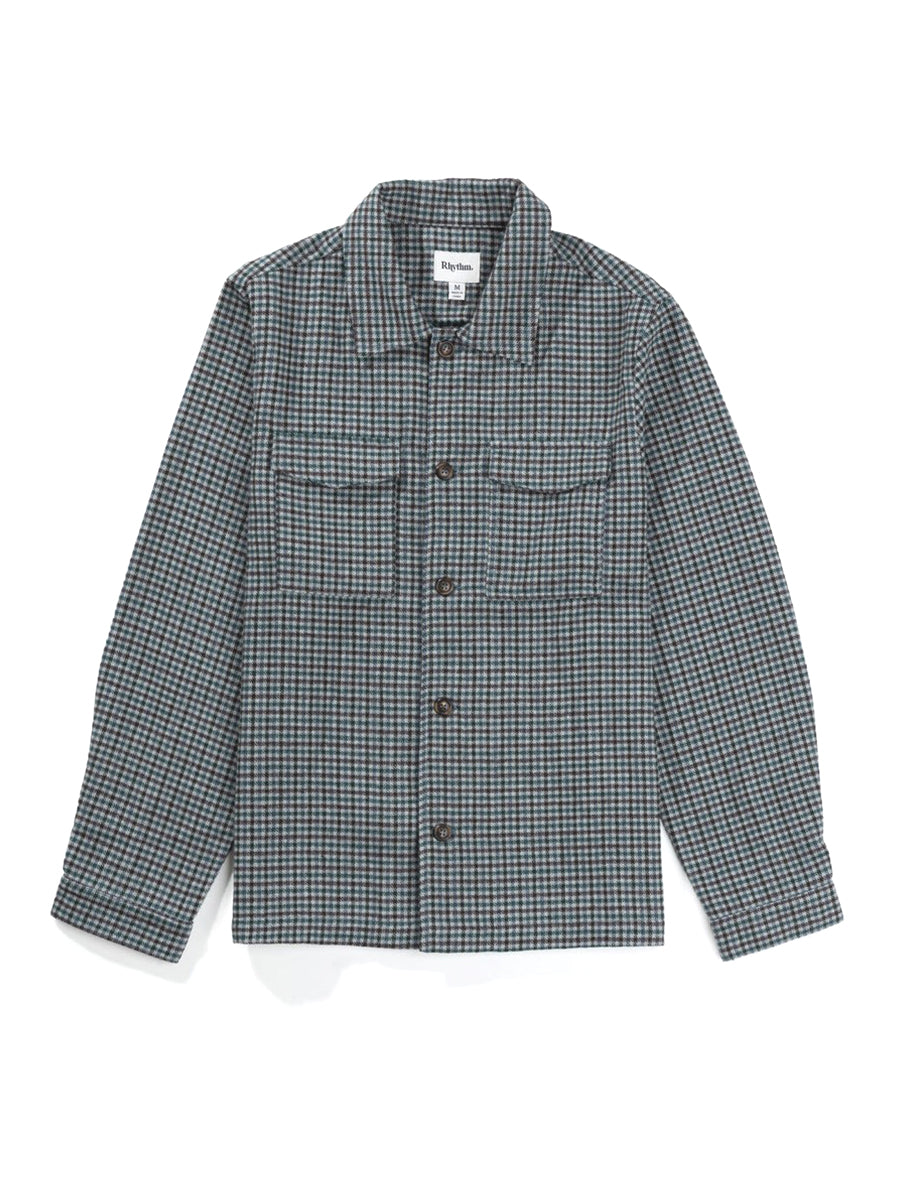 Check Overshirt - Pacific