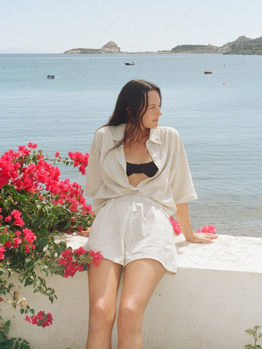 Classic Beach Short - Oat