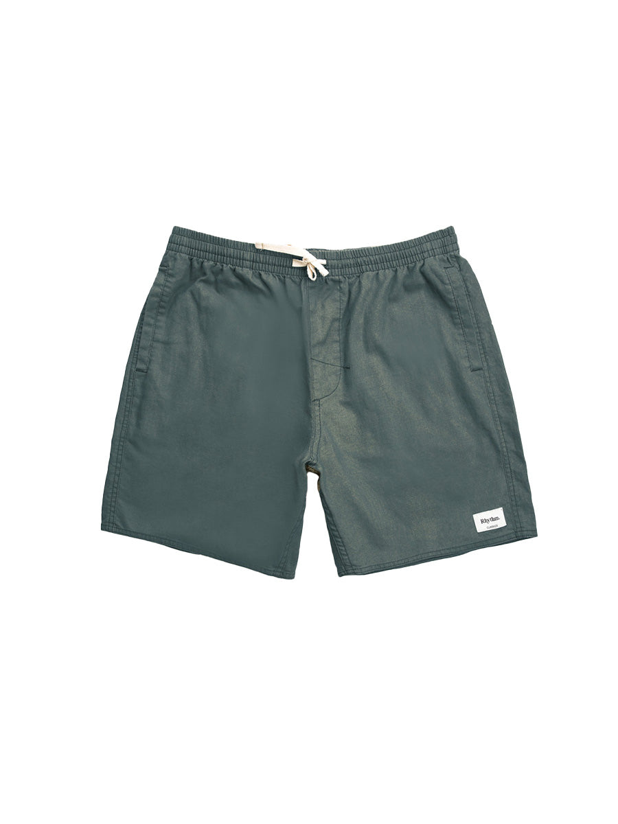 Classic Linen Jam Shorts - Silver Pine