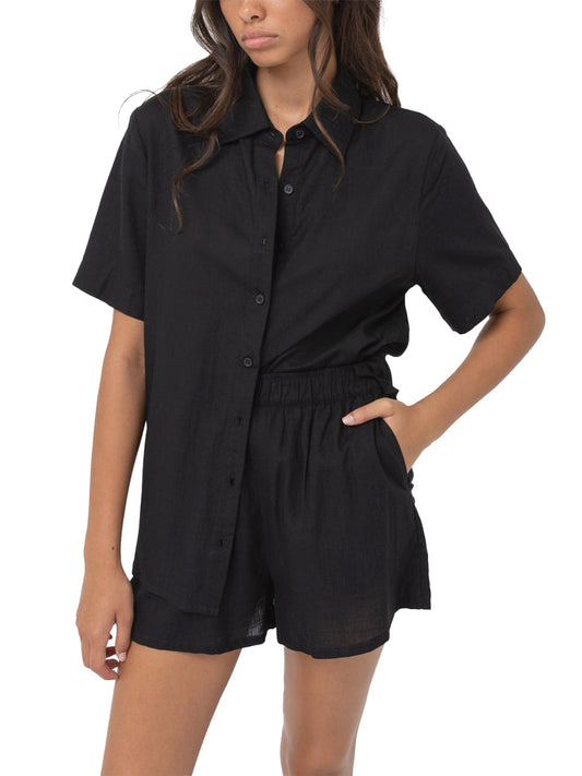 Classic Lounge Shirt - Black