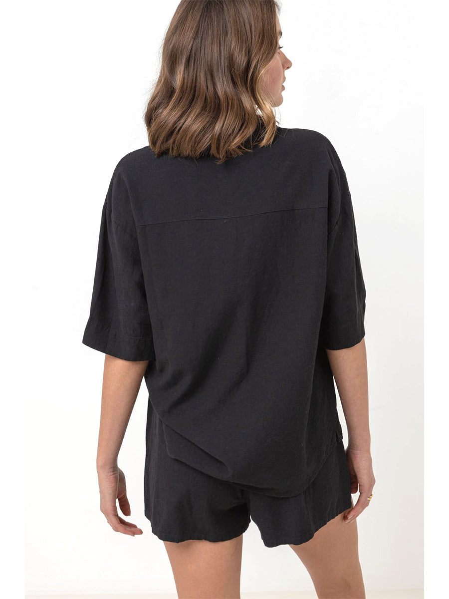 Classic Lounge Shirt - Black