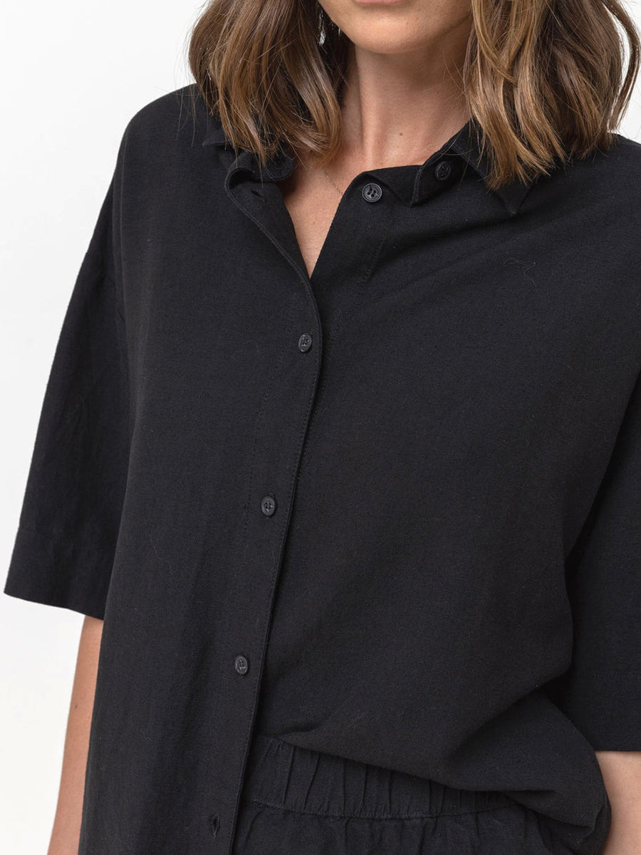 Classic Lounge Shirt - Black