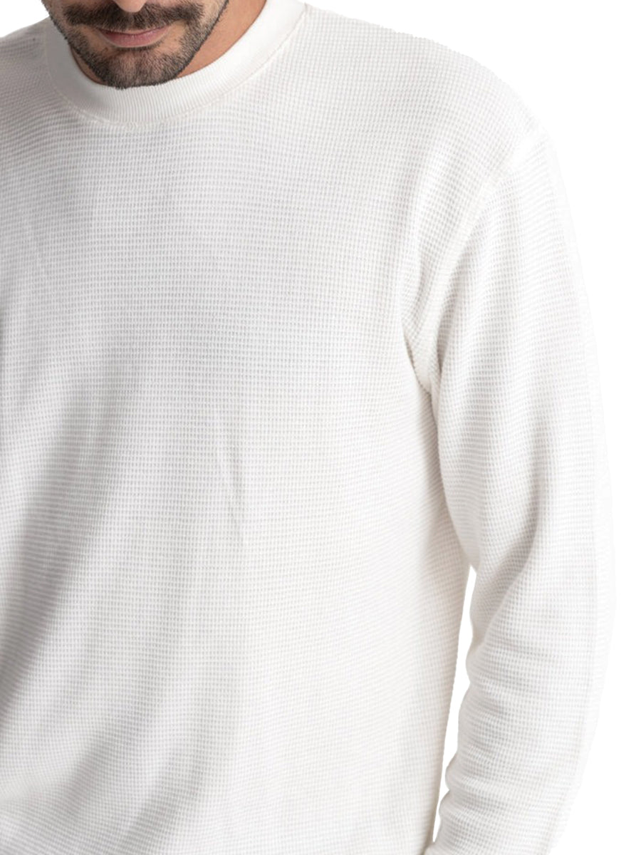Classic Waffle Knit - Vintage White