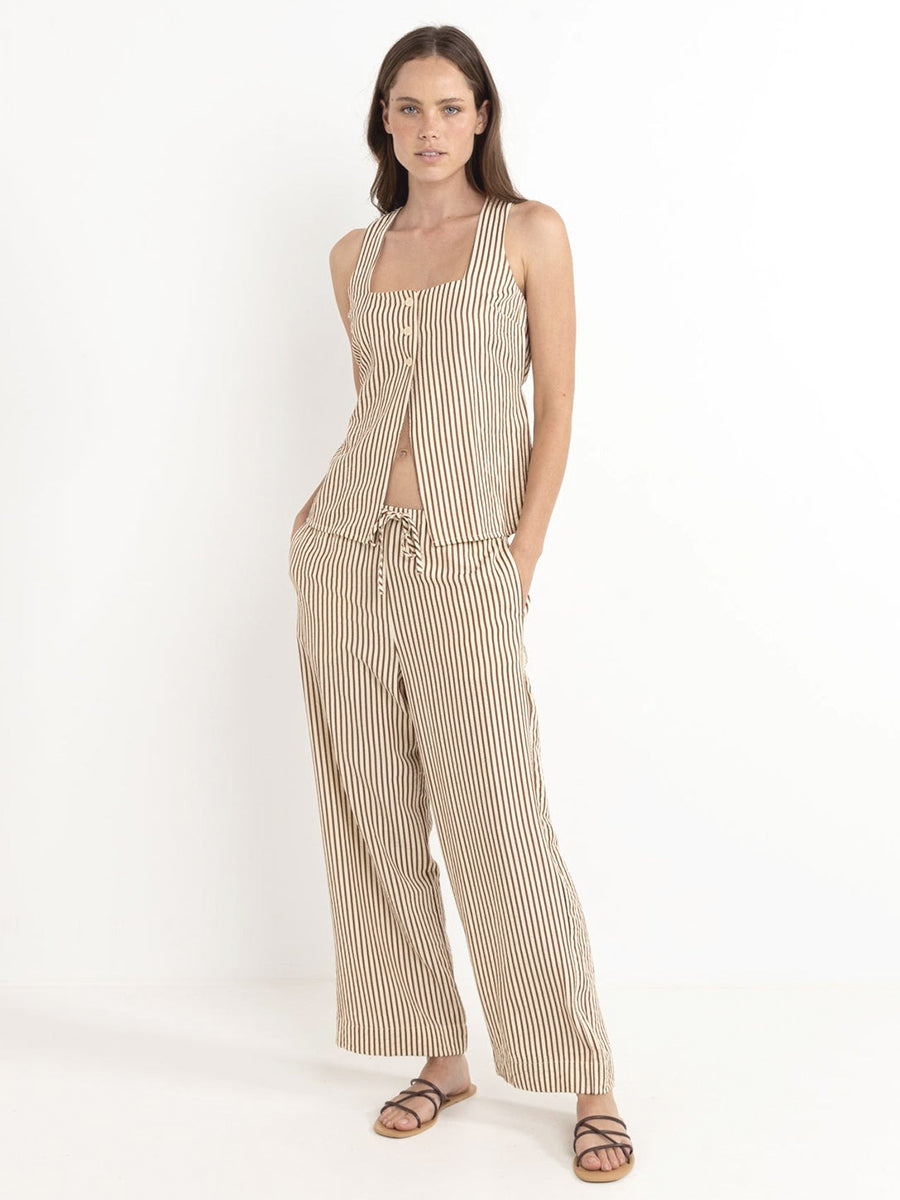 Cove Drawstring Pants - Natural