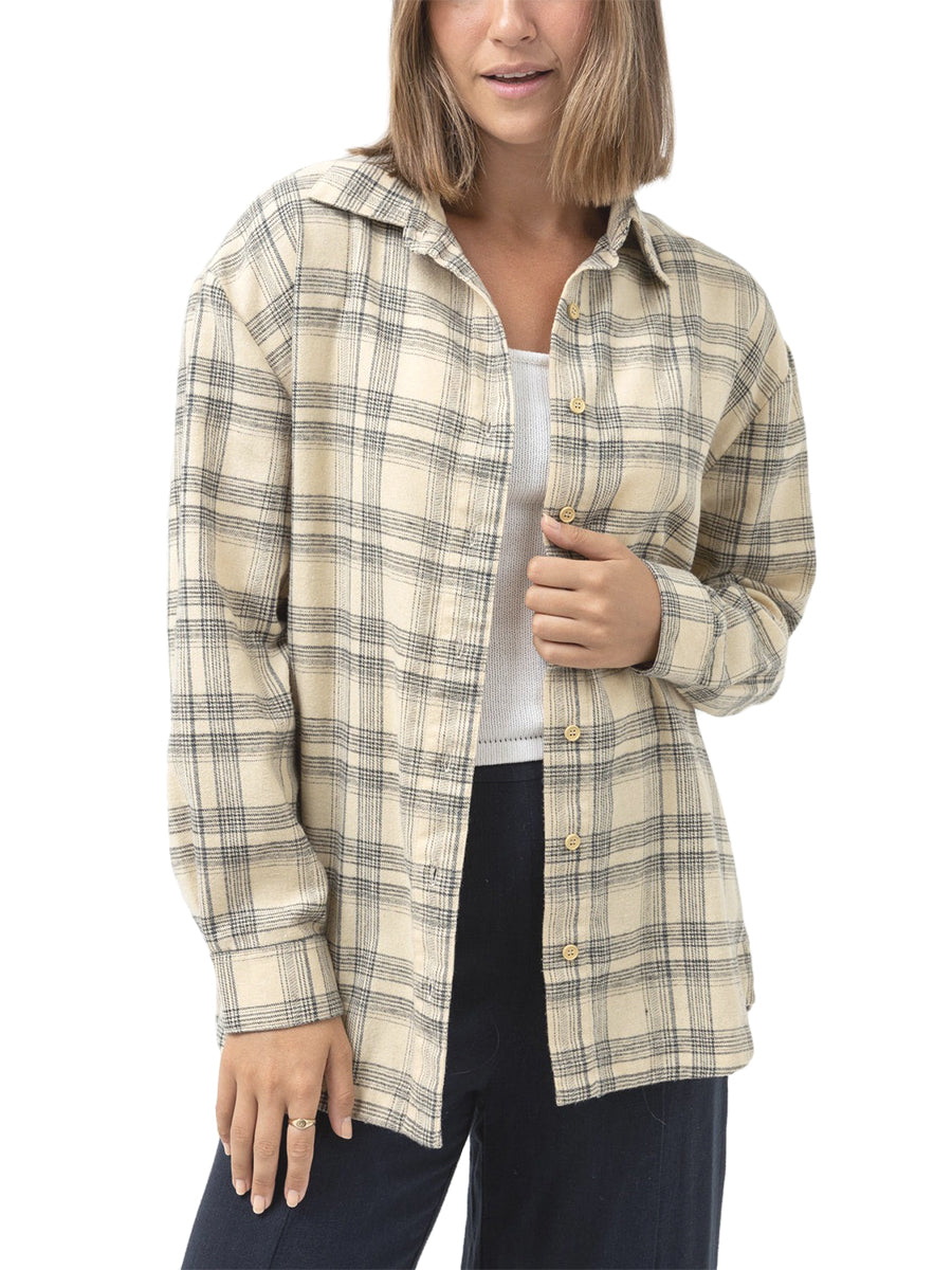 Dream Time Oversized Shirt - Cream