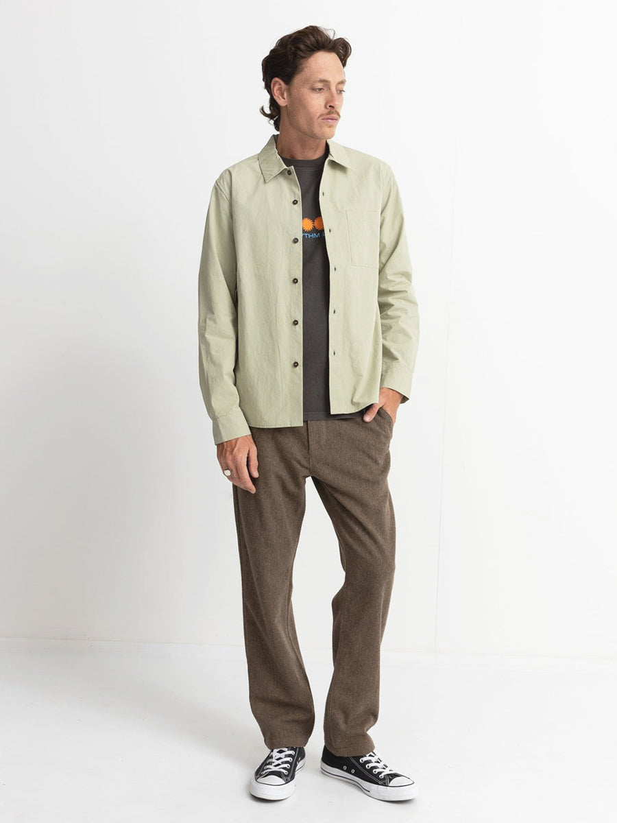 Essential Long Sleeve Shirt - Sage