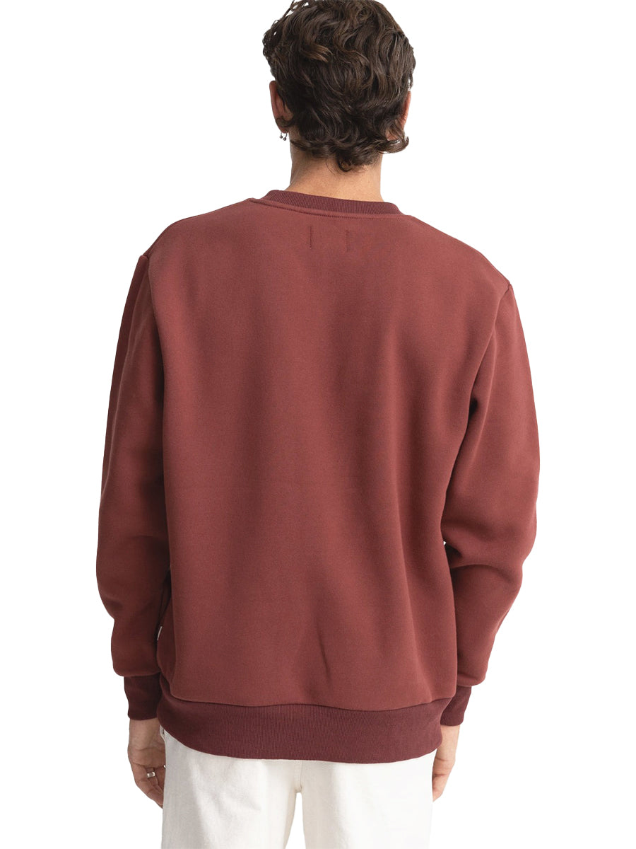 Heavyweight Fleece Crew - Brick