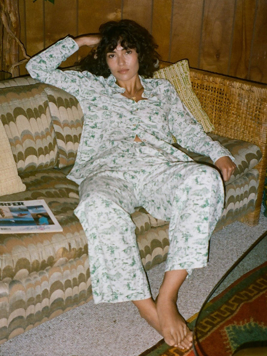 Women's Holiday Pajama Pant - Green