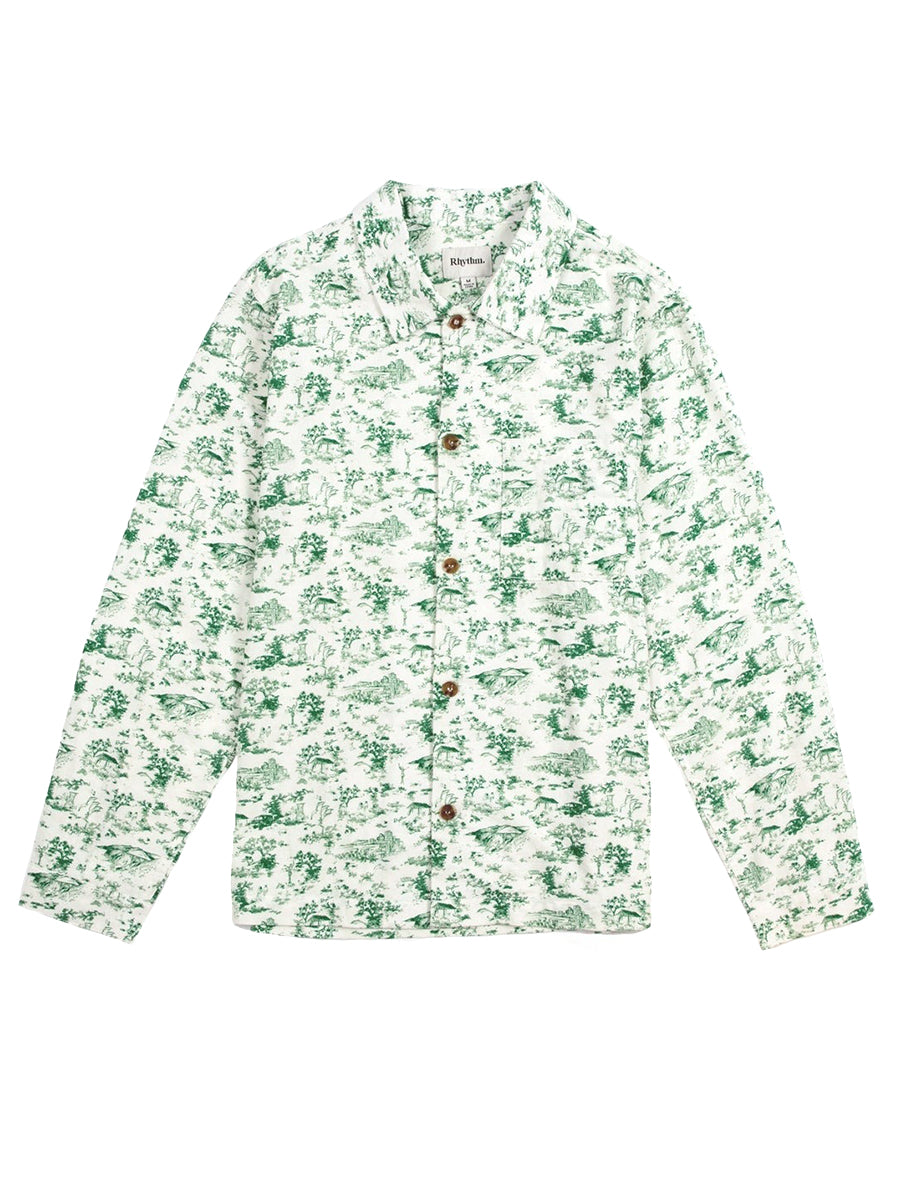 Men's Holiday Pajama Shirt - Green
