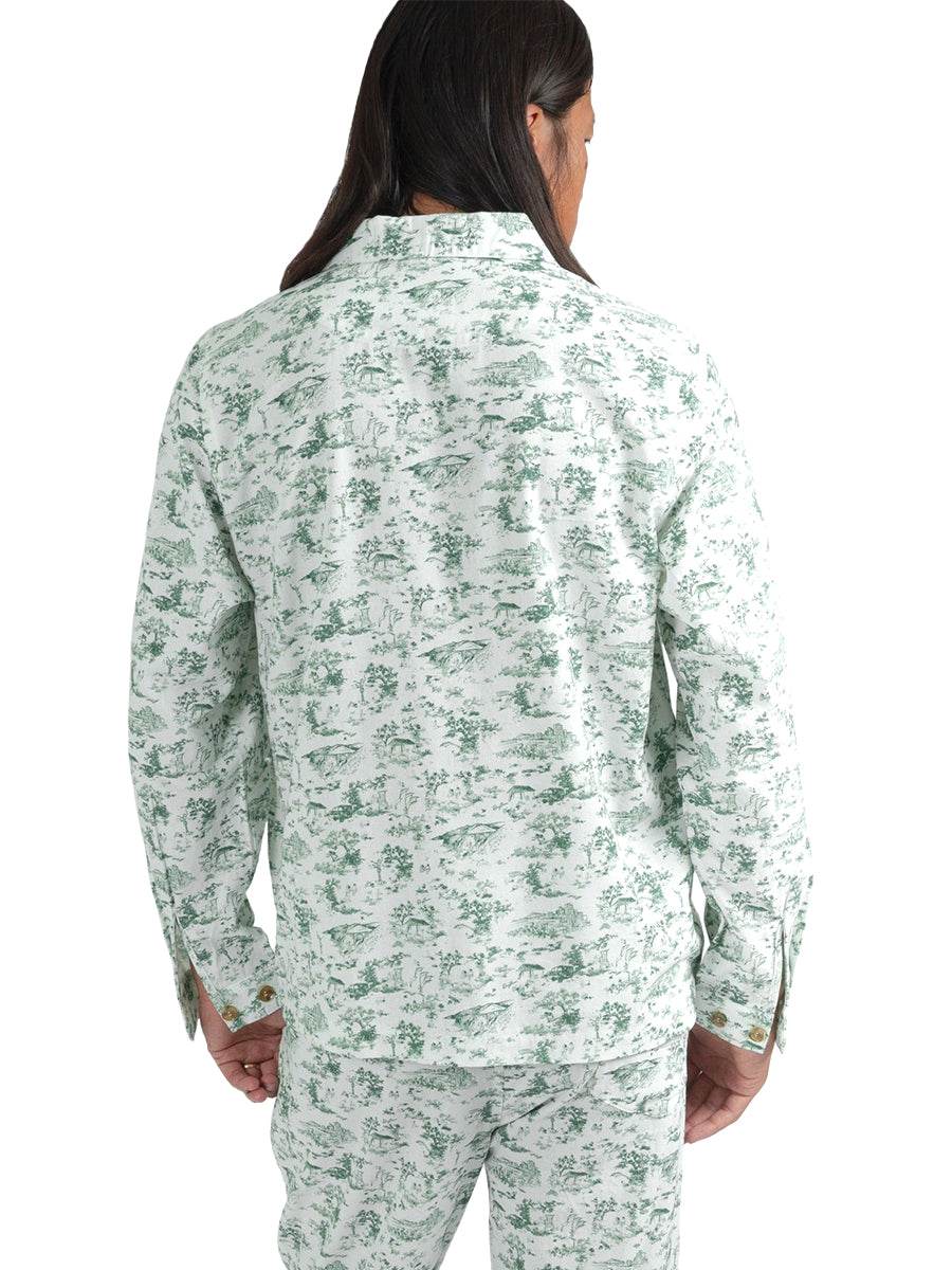 Men's Holiday Pajama Shirt - Green