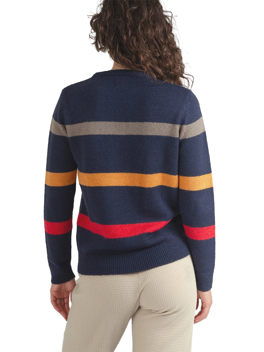 Jad Crew Neck Sweater - Navy