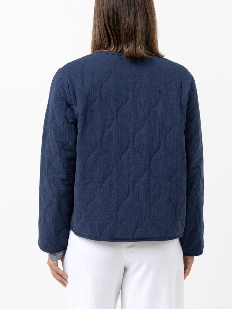 Montauk Quilted Jacket - Navy