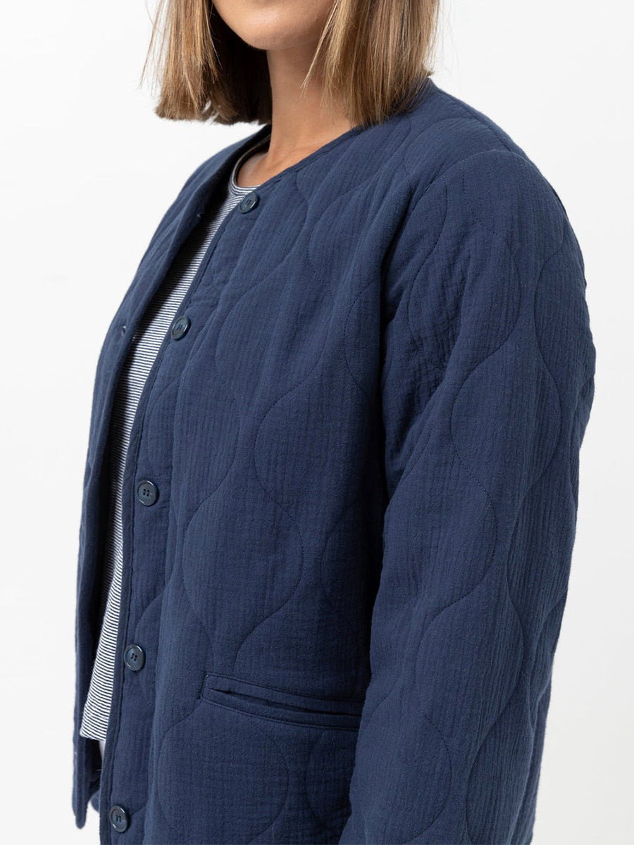 Montauk Quilted Jacket - Navy