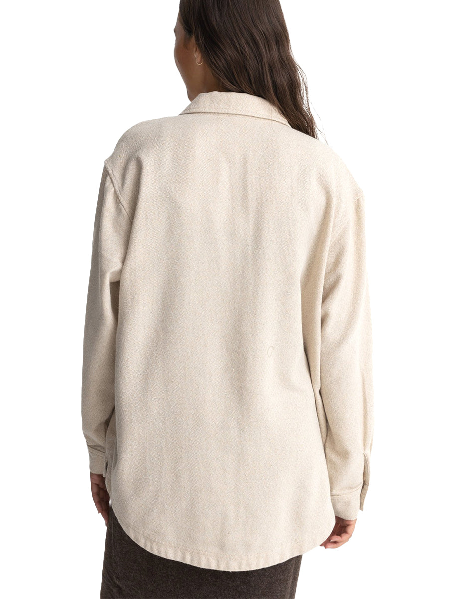Oyster Shirt Jacket - Cream