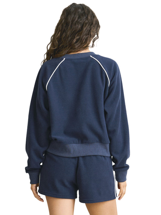 Pipe Polar Crewneck Sweatshirt - Ocean