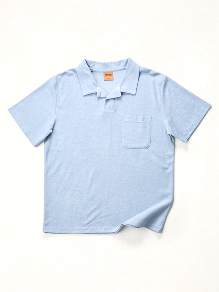 Vintage Terry Polo - Blue