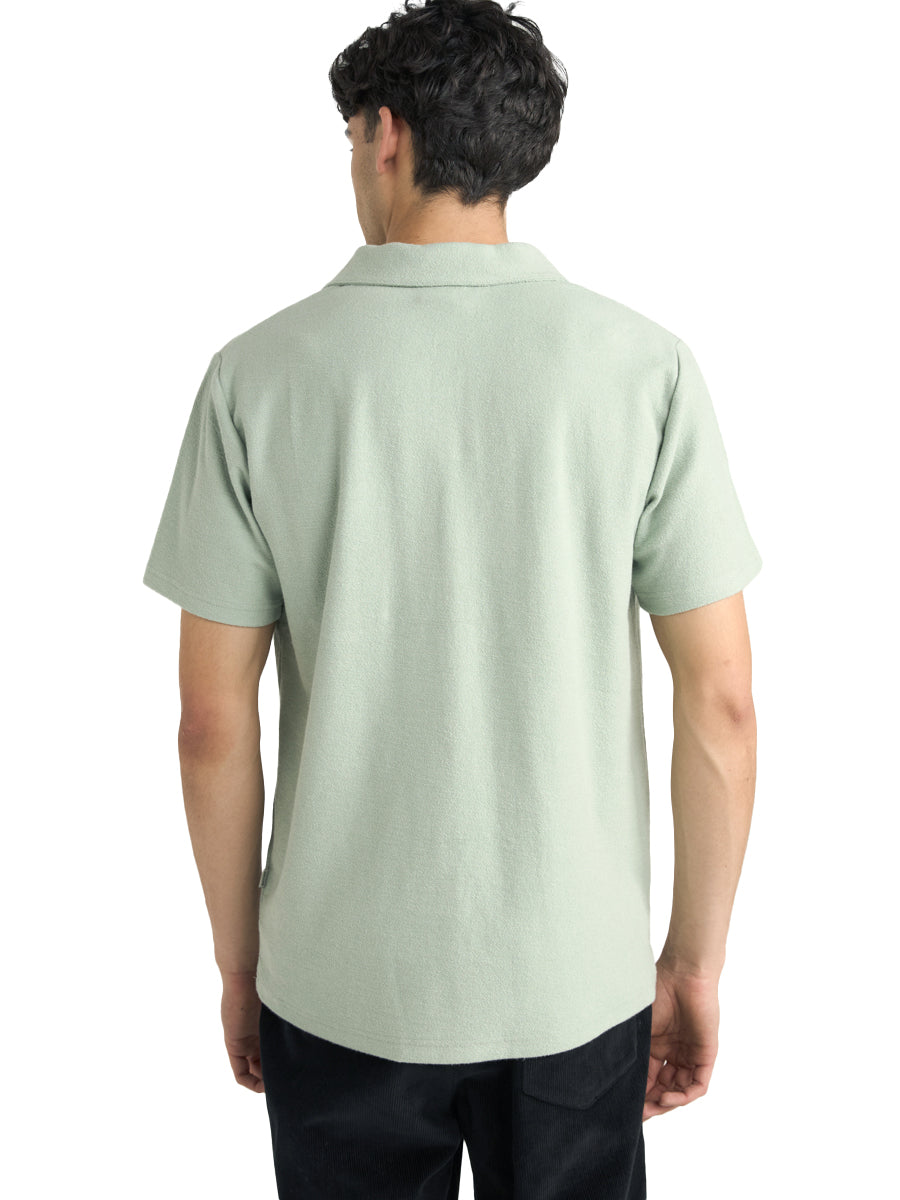 Vintage Terry Polo - Seafoam