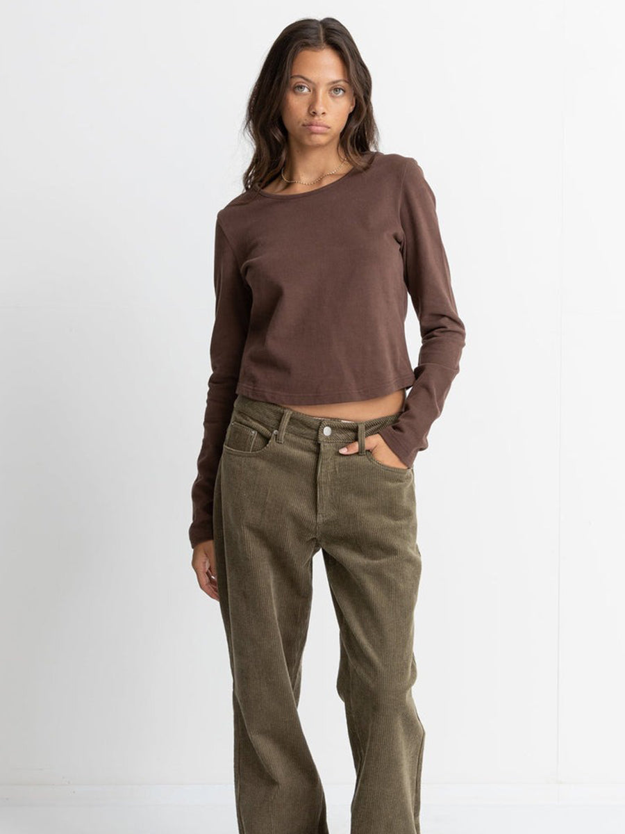 Winona Long Sleeve - Chocolate