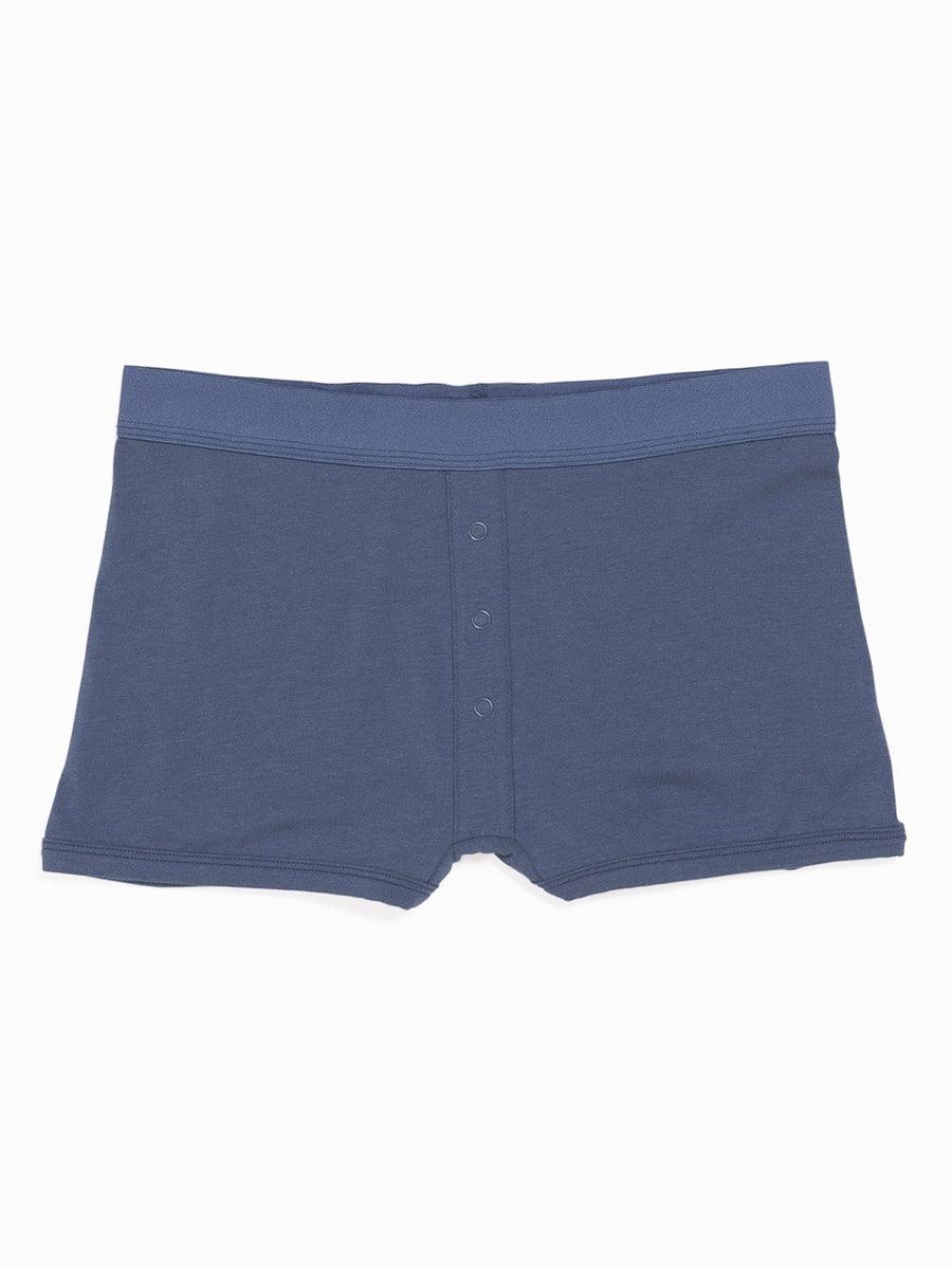 Cotton Modal Boxer Brief - Moonlit Ocean
