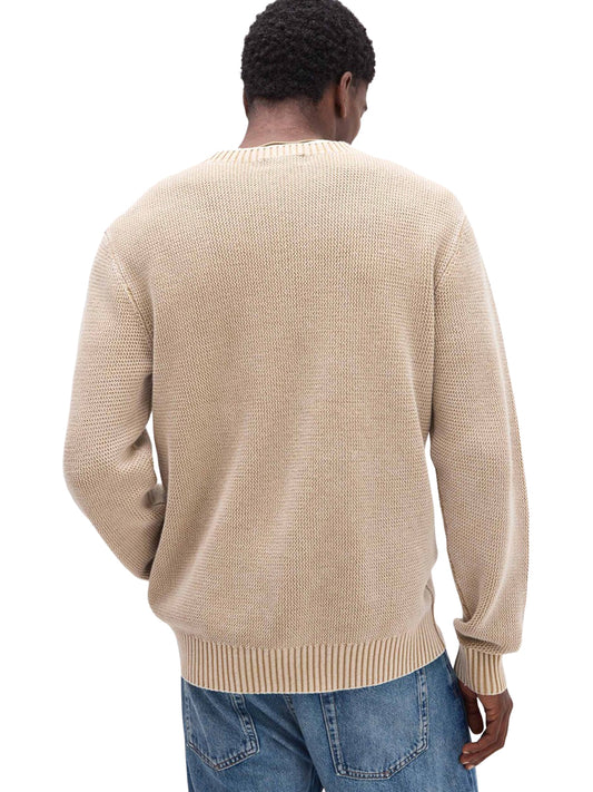 Dune Open Knit Sweater - Khaki