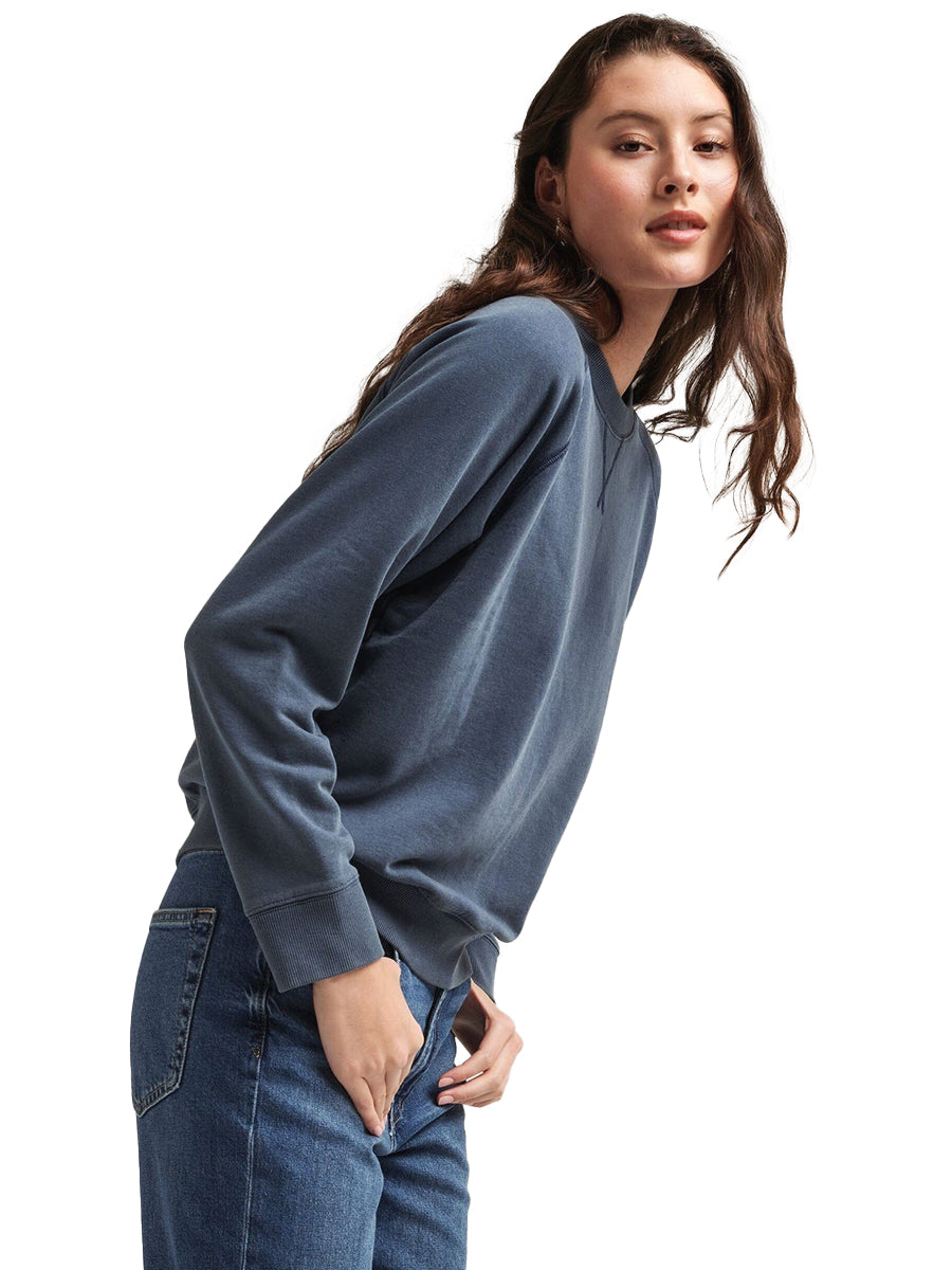 Women's Recycled Crew Sweatshirt - Moonlit Ocean