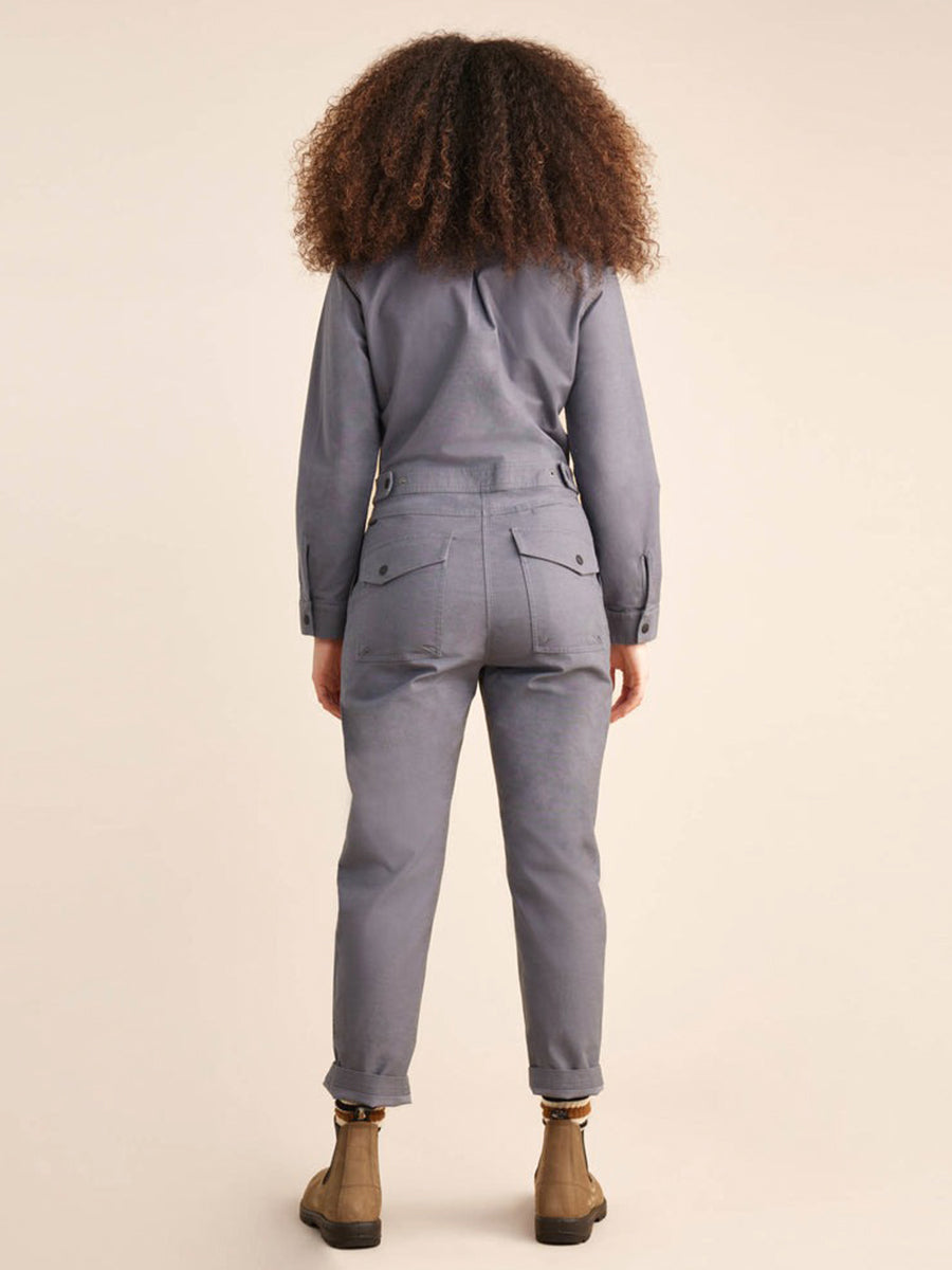 Layover Jumpsuit - Slate Blue