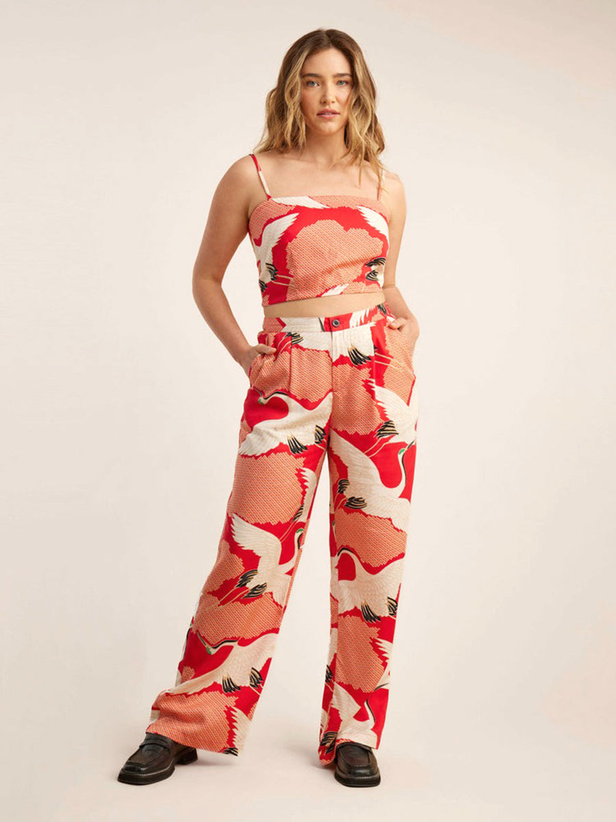 Pic Pant - Bright Red