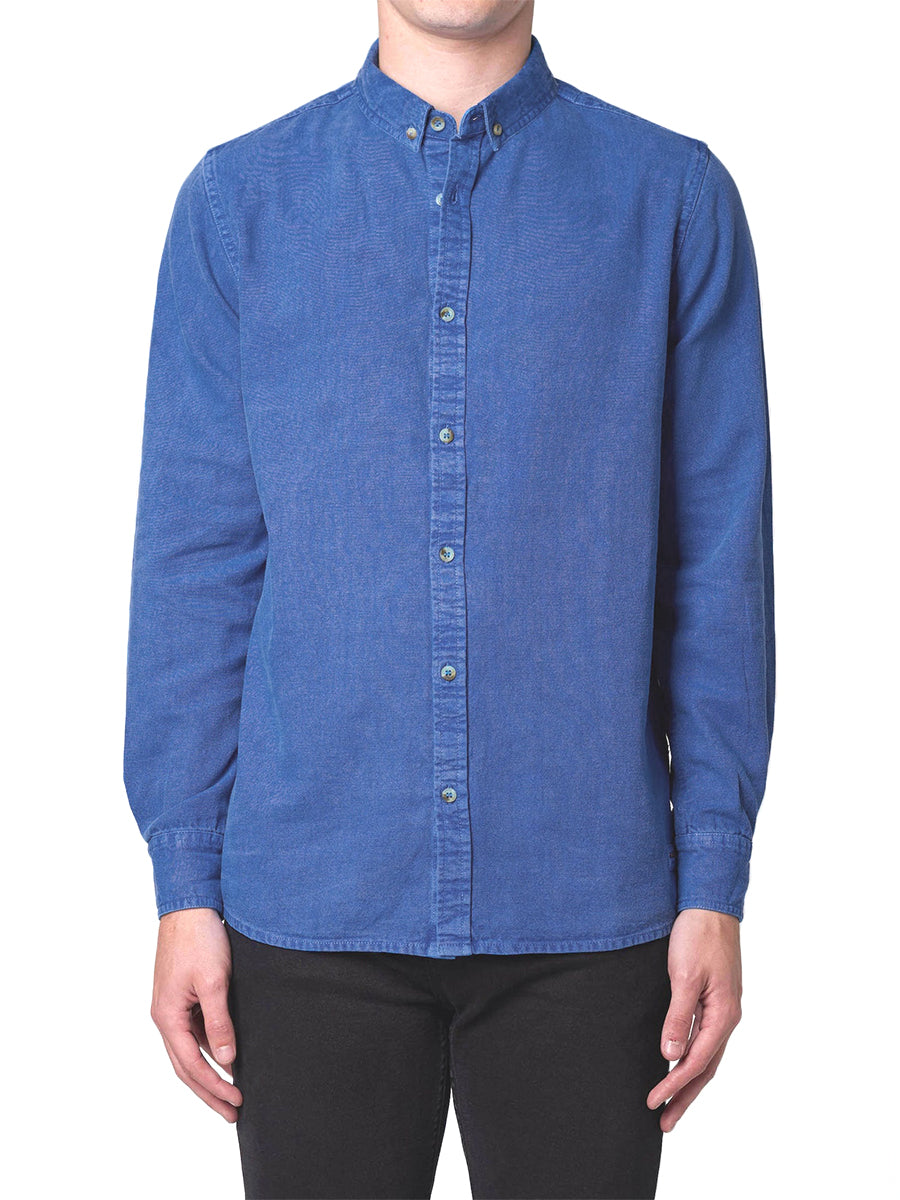 Men At Work Oxford Shirt - Cobalt