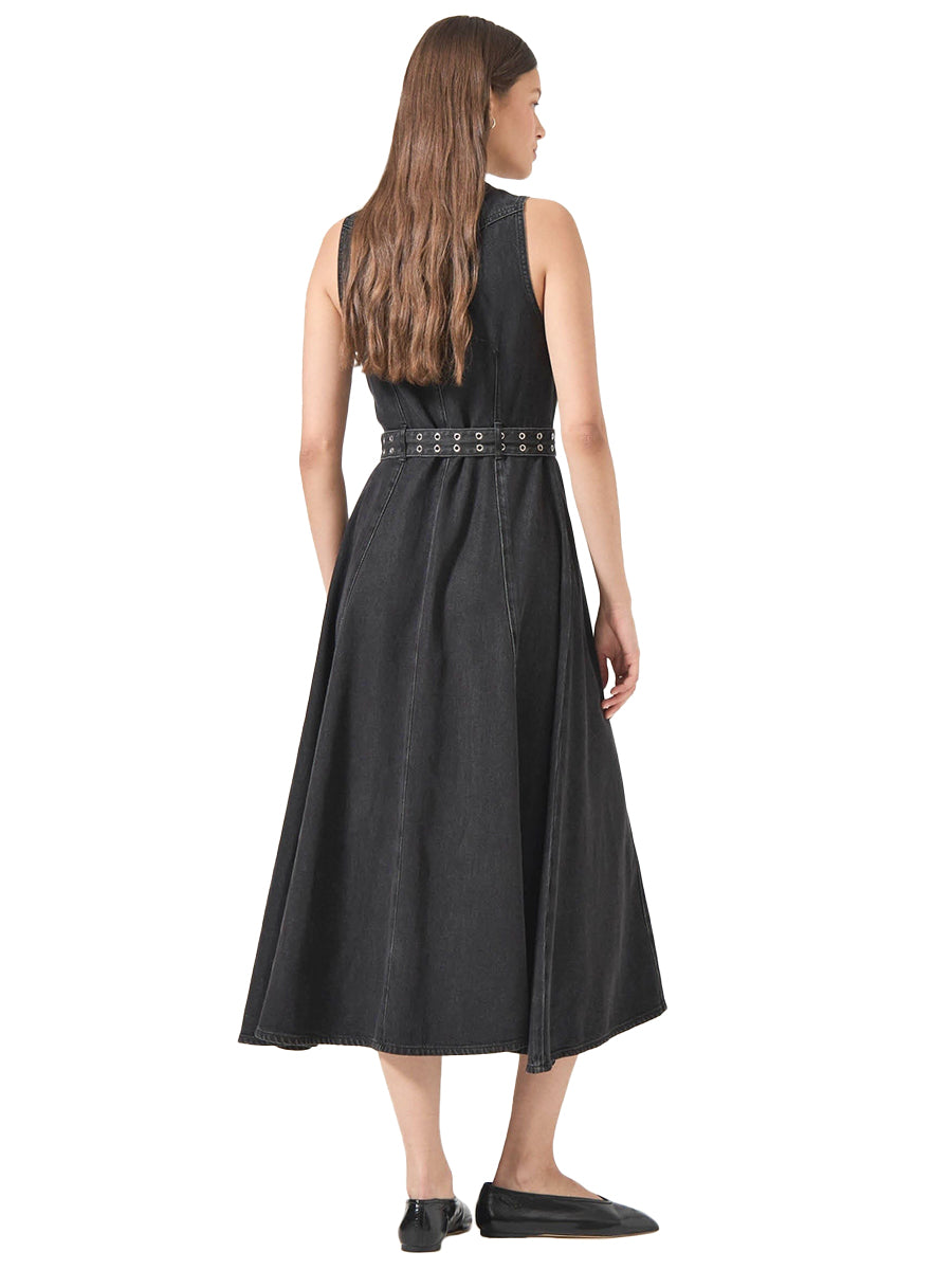 Angelica Dress - Black Sand