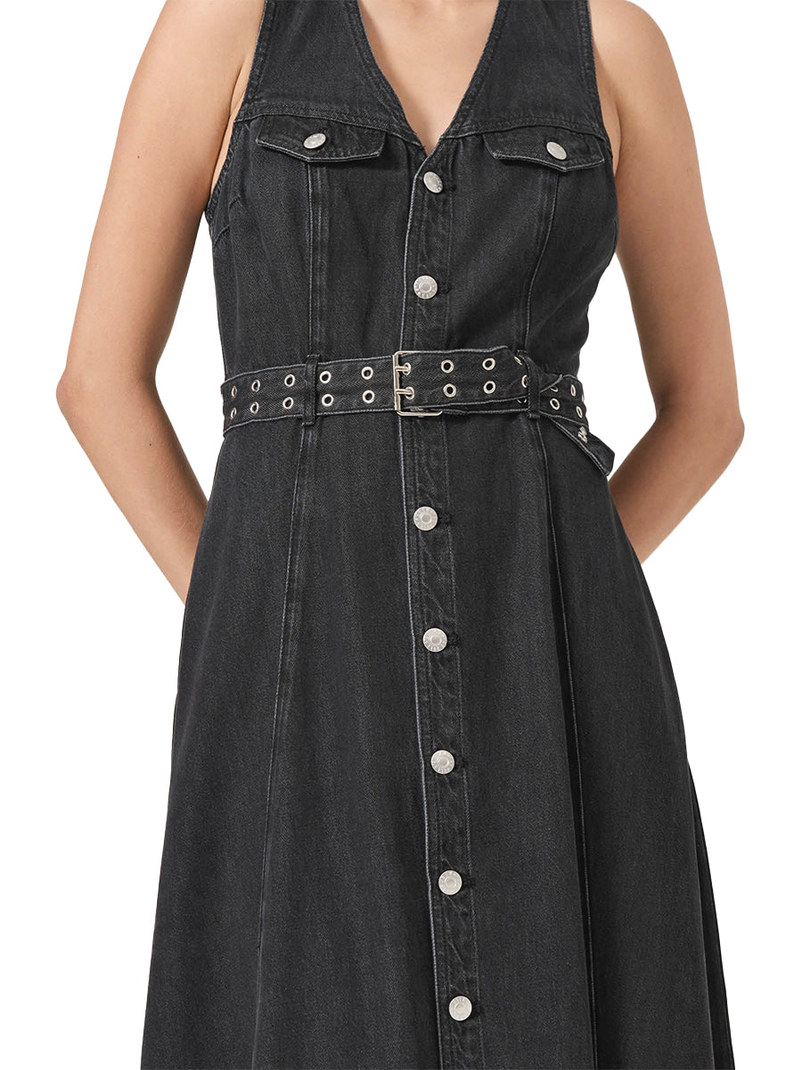 Angelica Dress - Black Sand