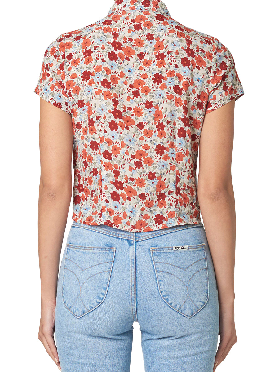 Matilda Shirt - Meadow Floral Spice